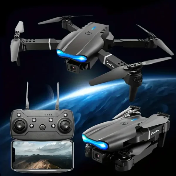 KBDFA E99Pro Drone HD Professional 4k drone Dual Camera WIFI fpv Aircraft Quadcopte Obstacle Avoidance Aerial Photography Drone